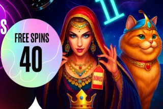 free spins 40, registro